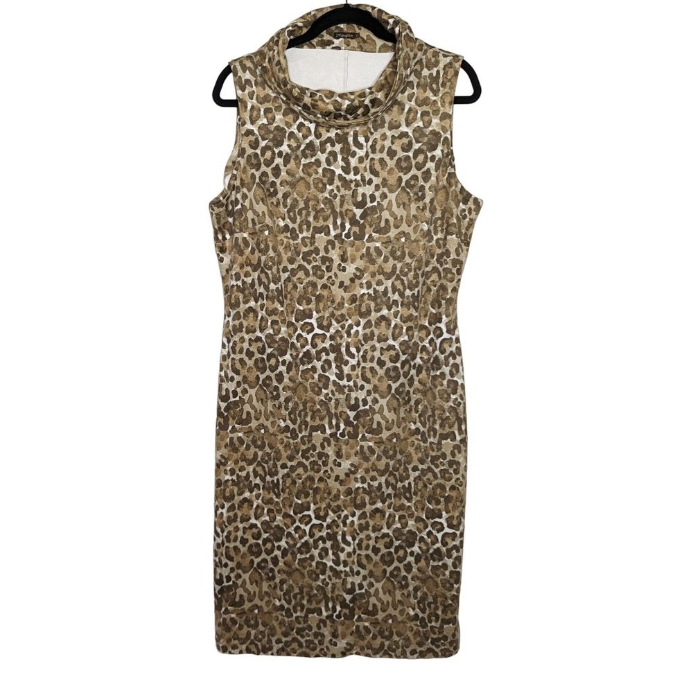 Leopard Print Sleeveless Dress